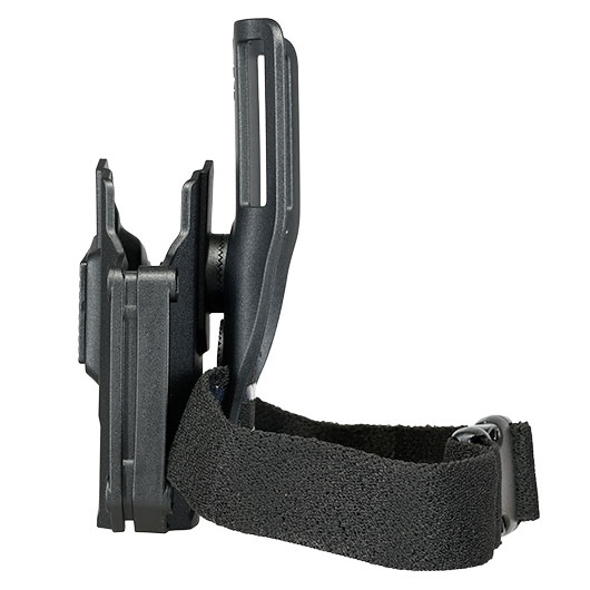 Romantac Universal Tactical Holster Set mit Low Ride Plattform - f�r fast alle Full-Size / Compact Pistolen rechts schwarz Bild 6