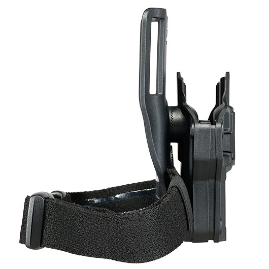 Romantac Universal Tactical Holster Set mit Low Ride Plattform - f�r fast alle Full-Size / Compact Pistolen rechts schwarz Bild 7