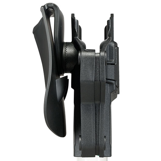 Romantac Universal Tactical Holster Polymer Paddle - f�r fast alle Full-Size / Compact Pistolen rechts schwarz Bild 2
