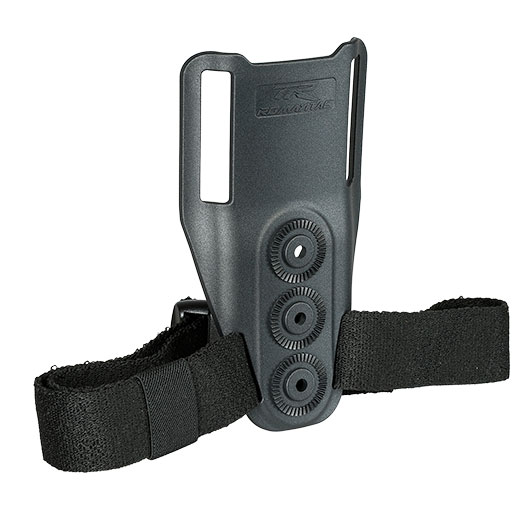 Romantac Low Ride Belt Loop H�ftplattform mit 3 Aufnahmen f�r Holster schwarz Bild 2
