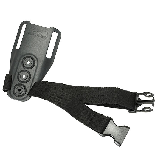 Romantac Low Ride Belt Loop H�ftplattform mit 3 Aufnahmen f�r Holster schwarz Bild 3