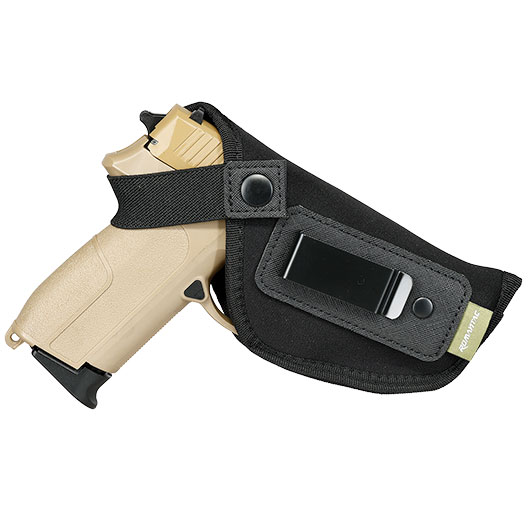 Romantac IWB Neopren Pistolenholster Innenbund verdeckt rechts schwarz - Typ-3 Ausf�hrung Bild 4