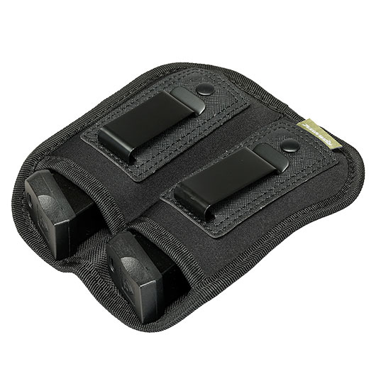 Romantac IWB Neopren Doppel-Pistolenmagazintasche Innenbund verdeckt schwarz Bild 6