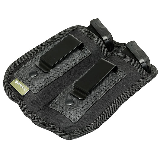 Romantac IWB Neopren Doppel-Pistolenmagazintasche Innenbund verdeckt schwarz Bild 7
