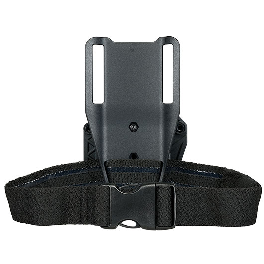 Romantac Modern Universal Tactical Holster Set mit Low Ride Plattform - f�r fast alle Full-Size / Compact Pistolen rechts schwar Bild 1