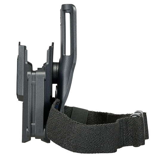 Romantac Modern Universal Tactical Holster Set mit Low Ride Plattform - f�r fast alle Full-Size / Compact Pistolen rechts schwar Bild 7