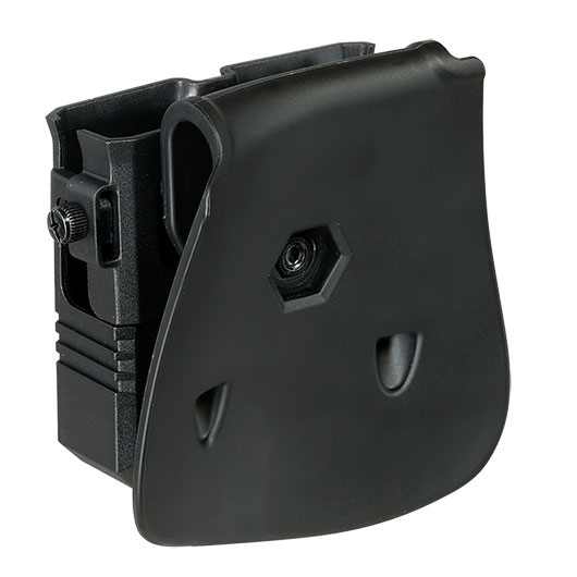 Romantac Universal Doppel-Magazinholster Polymer Paddle f. Single- / Double-Stack Magazine schwarz Bild 5