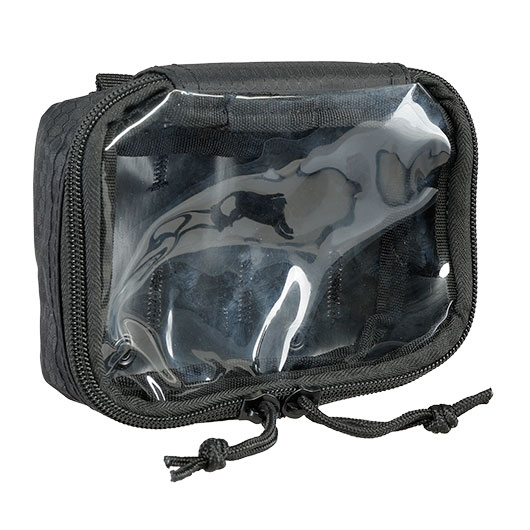101 INC Organizer mit transparentem Deckel mit Molle-System schwarz Bild 6