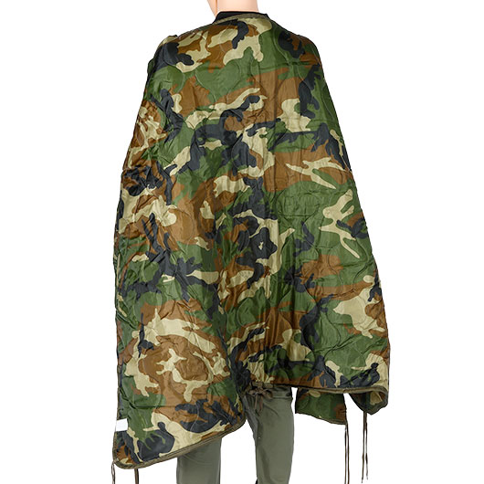 Mil-Tec Poncho Liner Multifunction woodland Bild 2