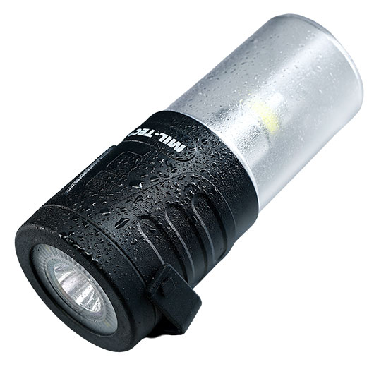 Mil-Tec Wiederaufladbare LED-Laterne mit Spot Licht Bild 9