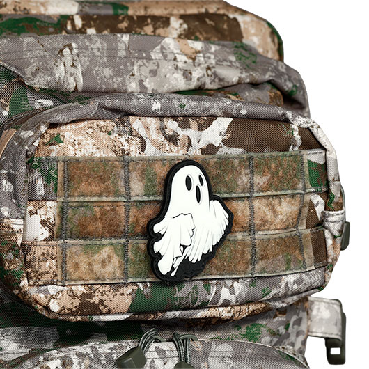 JTG Ghosty Patch 3D Rubber Patch gid Bild 1