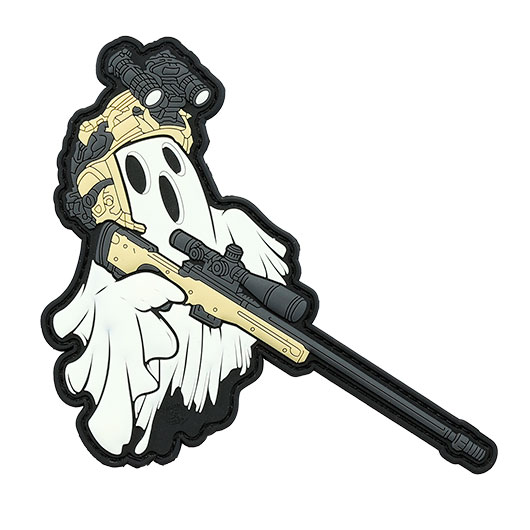 JTG Ghost Sniper Patch 3D Rubber Patch gid