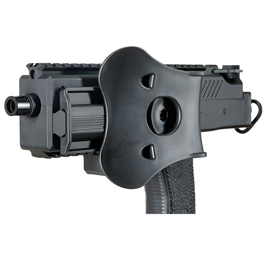 Nuprol Formholster Kunststoff Paddle f�r Vorsk VMP-1 SMG rechts schwarz Bild 11