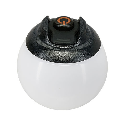 Barebones Mini Kugellaterne  � 4 cm wiederaufladbar wasserdicht wei� Bild 1