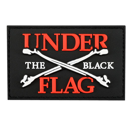 Patch 3D PVC Under the Black Flag Bild 1