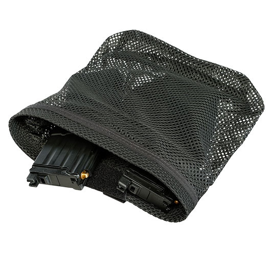 Pentagon faltbare Netztasche Amina Molle Abwurftasche Dump Pouch schwarz Bild 2