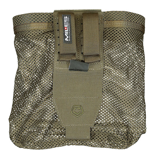Pentagon faltbare Netztasche Amina Molle Abwurftasche Dump Pouch RAL7013 oliv