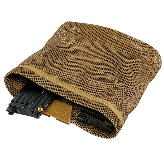 Pentagon faltbare Netztasche Amina Molle Abwurftasche Dump Pouch coyote Bild 2