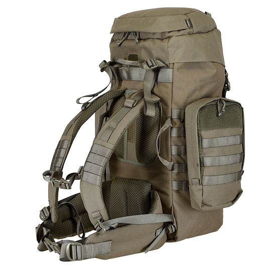 Highlander Rucksack Pinnacle 50 Liter Molle mit abnehmbaren Seitentaschen Ranger Green Bild 6