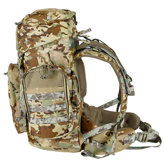 Highlander Rucksack Pinnacle 50 Liter Molle mit abnehmbaren Seitentaschen HMTC Bild 3