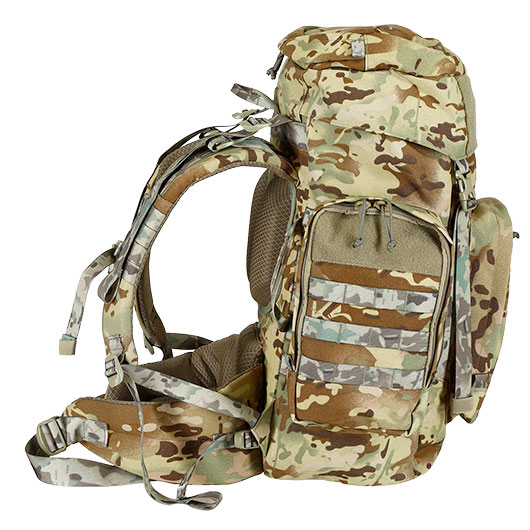 Highlander Rucksack Pinnacle 50 Liter Molle mit abnehmbaren Seitentaschen HMTC Bild 7