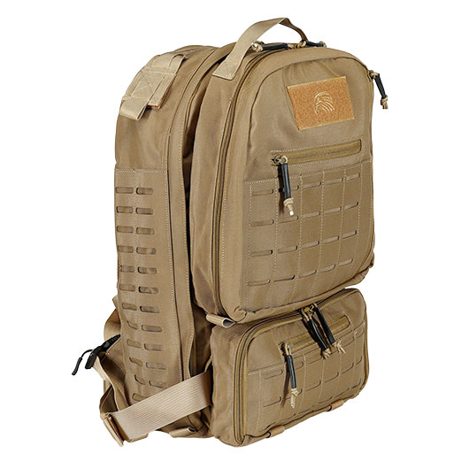 Defcon 5 modularer Rucksack Patriot mit magnetischem Befestigungssystem hydrokompatibel 23 Liter coyote tan