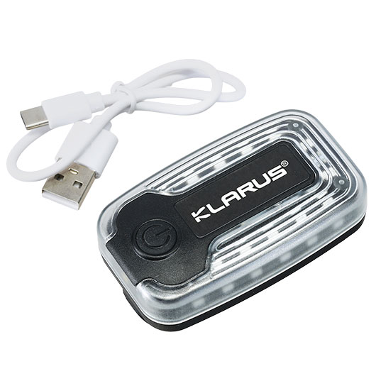 Klarus universelle Clip-Warnleuchte WL6 LED mit 7 Leuchtmodi inkl. 550 mAh-Li-Io-Akku und USB-C-Kabel Bild 10