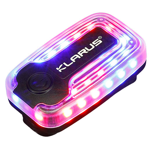 Klarus universelle Clip-Warnleuchte WL6 LED mit 7 Leuchtmodi inkl. 550 mAh-Li-Io-Akku und USB-C-Kabel Bild 7
