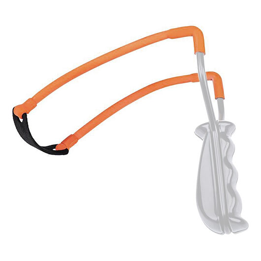 CJH Ersatzgummi f�r Sportschleuder orange Bild 1