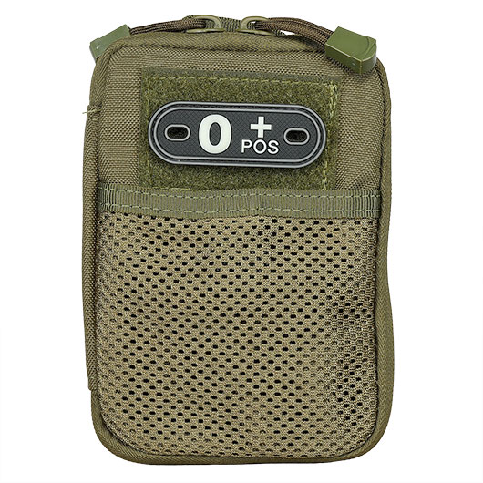 101INC DogTag und Patch mit Klett auf der R�ckseite Blutgruppe 0+ Bild 5