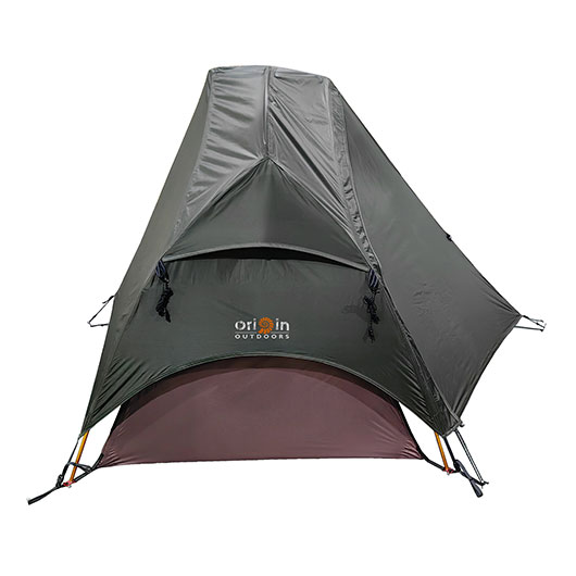 OriginOutdoors 1 Person Trekkingzelt 'Nomad Lite' grau Bild 4