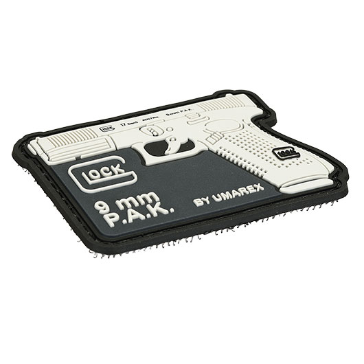 Umarex Glock Rubber Patch 17Gen5 schwarz-weiss Bild 3