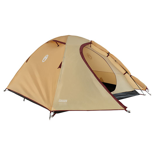 Coleman Zelt Darwin Summer 3 leichtes Kuppelzelt f�r 3 Personen beige Bild 1