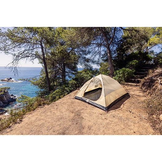Coleman Zelt Darwin Summer 3 leichtes Kuppelzelt f�r 3 Personen beige Bild 3