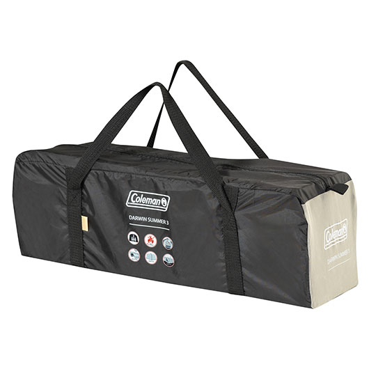 Coleman Zelt Darwin Summer 3 leichtes Kuppelzelt f�r 3 Personen beige Bild 9