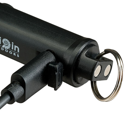 Origin Outdoors Mini LED-Taschenlampe Ultra Lite wiederaufladbar 11 Leuchtmodi inkl. SOS-Funktion 400 Lumen Bild 7