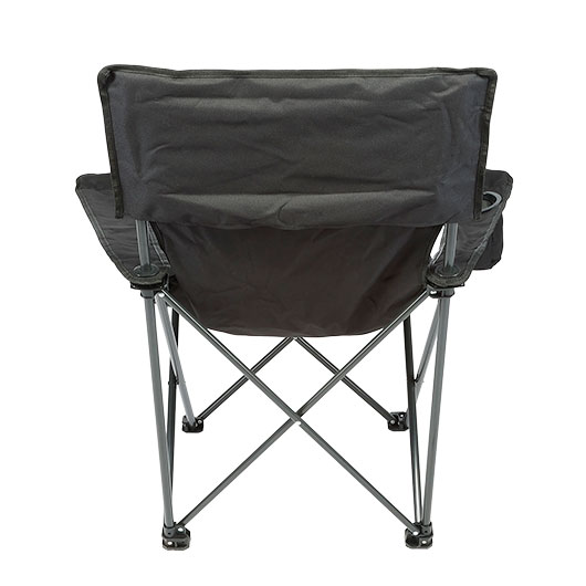 Fox Outdoor Klappstuhl Deluxe mit R�cken- und Armlehne inkl. Getr�nkehalter schwarz Bild 6