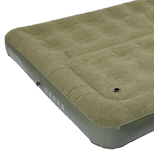 Coleman Luftbett Comfort Maxi Double f�r 2 Personen 198 x 137 x 22 cm oliv Bild 1