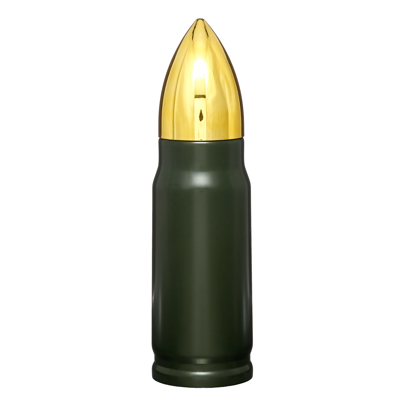 Gear Me Up Thermoskanne im Artilleriegranaten-Design 350 ml armee-gr�n