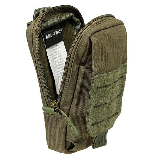 Mil-Tec Mehrzwecktasche Molle Fieldcom Pouch 11,5 x 18 x 3 cm f�r Ausr�stung oder Smartphone oliv Bild 5