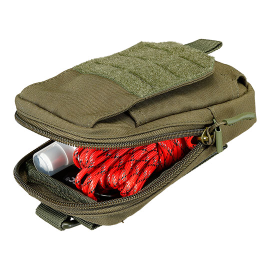 Mil-Tec Mehrzwecktasche Molle Fieldcom Pouch 11,5 x 18 x 3 cm f�r Ausr�stung oder Smartphone oliv Bild 6