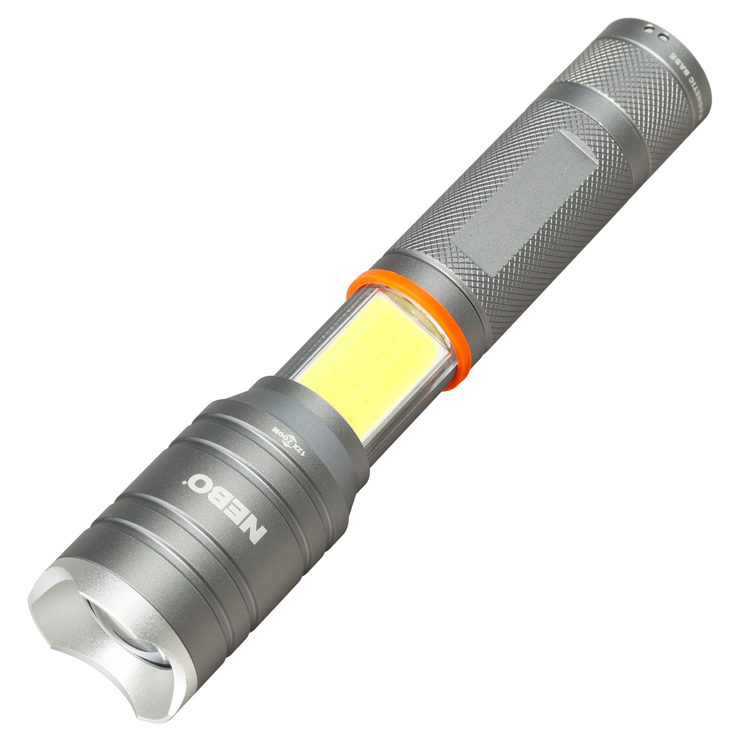 Nebo LED Taschenlampe Tac Slyde mit 8 Leuchtmodi inkl. SOS-Funktion 12-fach Zoom 300 Lumen