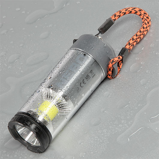 Nebo Laterne mit Taschenlampenfunktion Galileo Tempest 350 Lumen 8 Leuchtmodi inkl. Rotlicht wasserdicht Bild 1