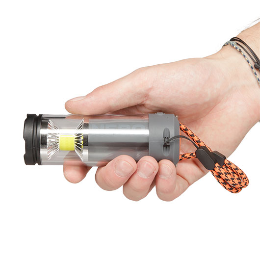 Nebo Laterne mit Taschenlampenfunktion Galileo Tempest 350 Lumen 8 Leuchtmodi inkl. Rotlicht wasserdicht Bild 8