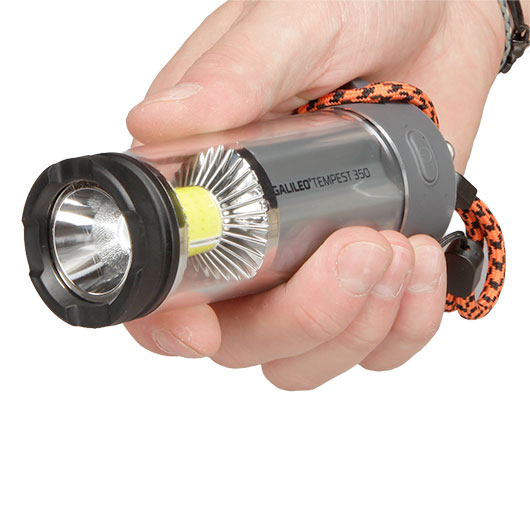Nebo Laterne mit Taschenlampenfunktion Galileo Tempest 350 Lumen 8 Leuchtmodi inkl. Rotlicht wasserdicht Bild 9