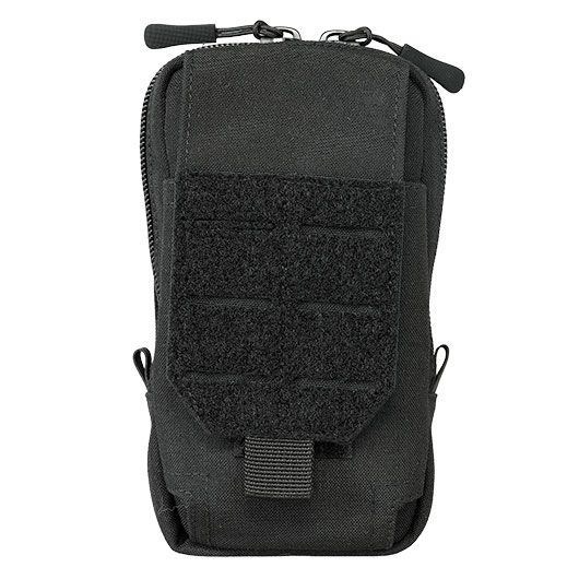Mil-Tec Mehrzwecktasche Molle Fieldcom Pouch 11,5 x 18 x 3 cm f�r Ausr�stung oder Smartphone schwarz