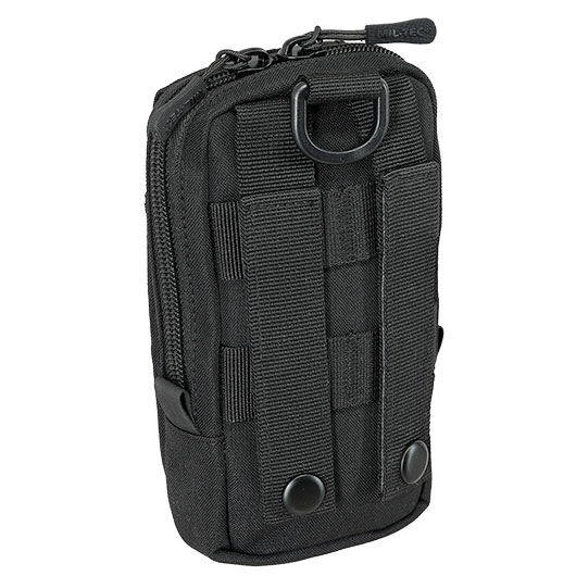 Mil-Tec Mehrzwecktasche Molle Fieldcom Pouch 11,5 x 18 x 3 cm f�r Ausr�stung oder Smartphone schwarz Bild 3