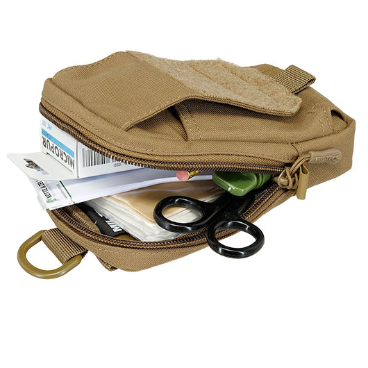 Mil-Tec Mehrzwecktasche Molle Fieldcom Pouch 11,5 x 18 x 3 cm f�r Ausr�stung oder Smartphone dark coyote Bild 5