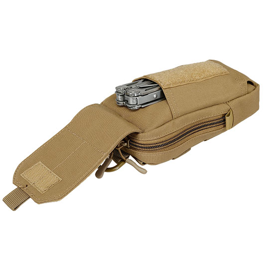 Mil-Tec Mehrzwecktasche Molle Fieldcom Pouch 11,5 x 18 x 3 cm f�r Ausr�stung oder Smartphone dark coyote Bild 7