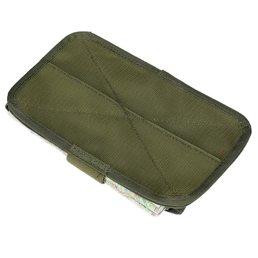MFH Karten-/Tablet-Tasche klappbar mit Klettr�ckseite transparent oliv Bild 6